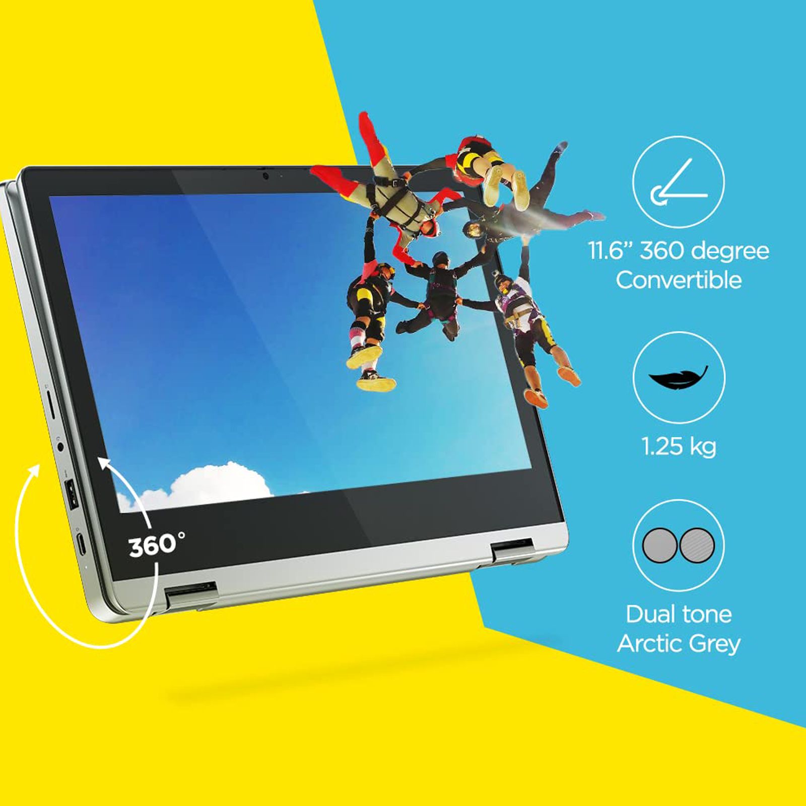 【ChromeOS Flex搭載済】Lenovo IdeaPad Buy Lenovo IdeaPad Flex 3 Chromebook Intel Celeron (4GB, 128GB